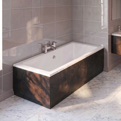 Contemporary 700mm Square Bath End Panel - Choice of Colour