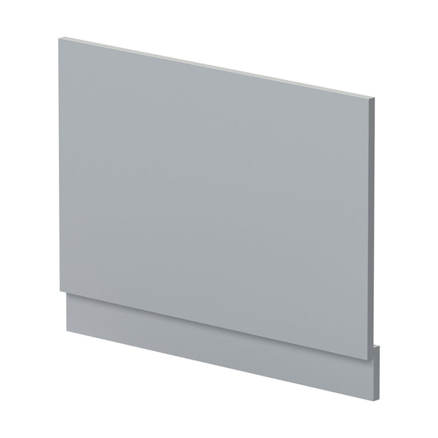 [BBPA271] 750mm Straight Reversible Bath End Panel & Plinth - Satin Grey - Cutout