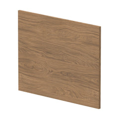 [BBPA2731] 700mm Contemporary Square Shower Bath End Panel - Antique Oak - Cutout