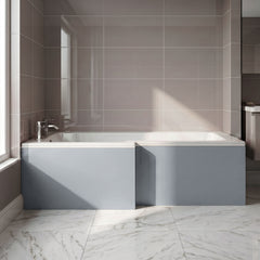 [BBPA273] Chartley 1700mm Square Bath Front Panel - Choice of Colour - Silo