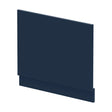 [BBPA2911] 700mm Edge/Power Straight End Bath Panel & Plinth - Matt Midnight Blue - Cutout