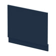 [BBPA2912] 750mm Edge/Power Straight End Bath Panel & Plinth - Matt Midnight Blue - Cutout