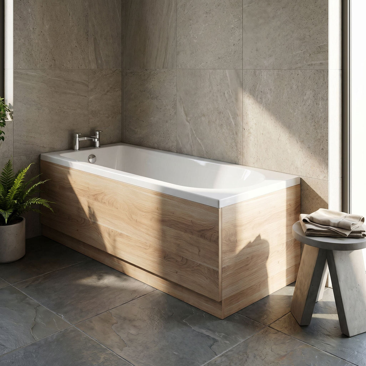 [BBPA3005] Straight Bath Front Panel Available - Choice of Size and Colour - Lifestyle 1