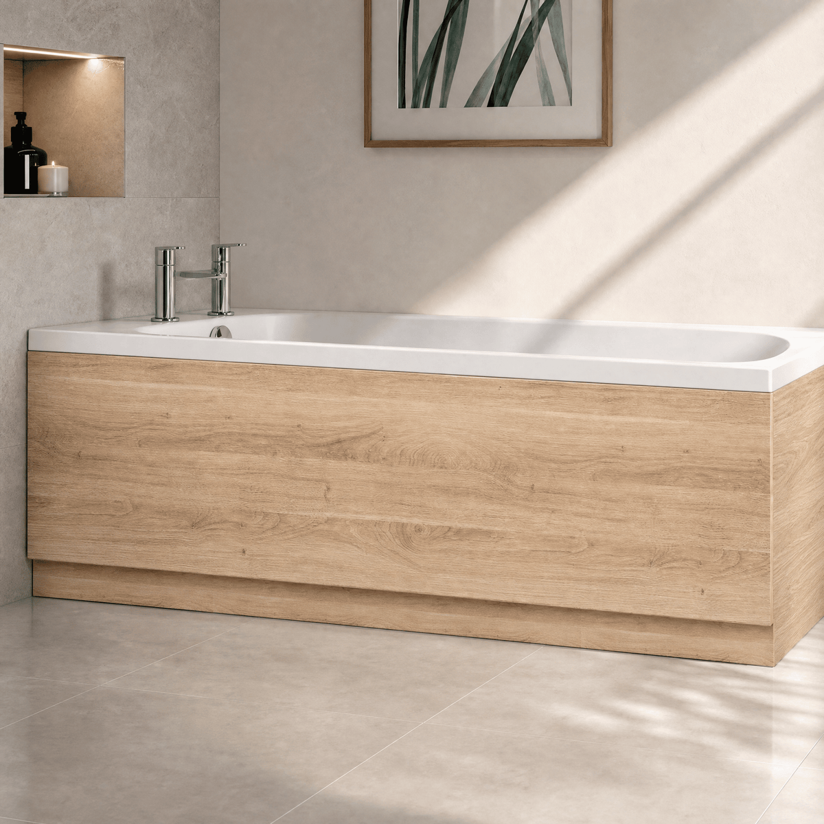 [BBPA3005] Straight Bath Front Panel Available - Choice of Size and Colour - Lifestyle 2