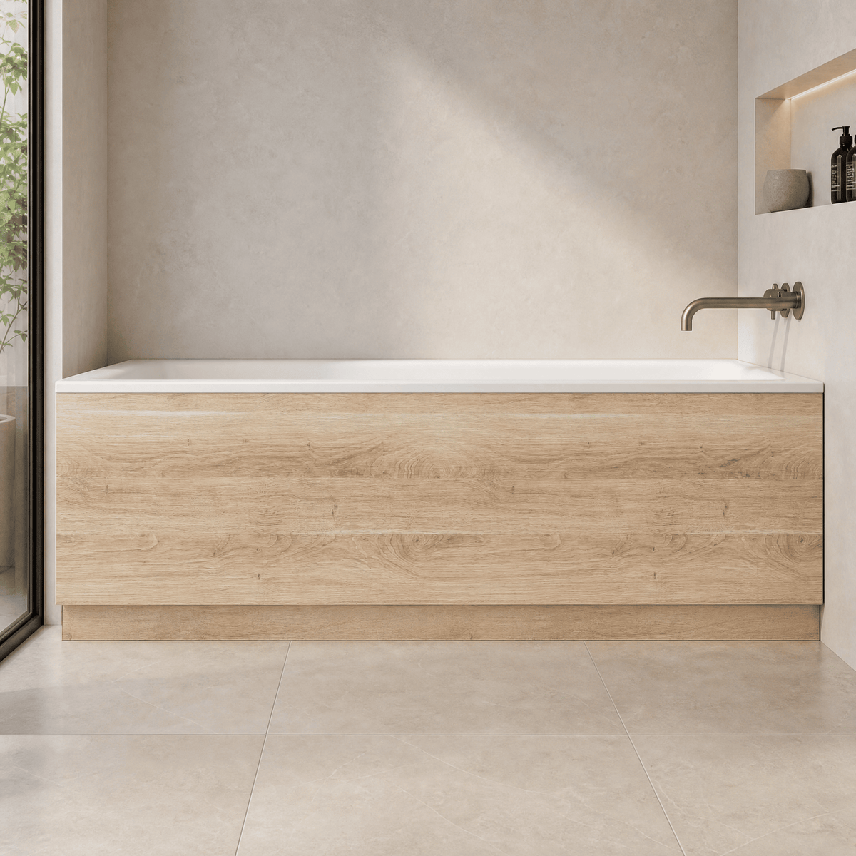 [BBPA3007] Straight Bath Front Panel Available - Choice of Size and Colour - Lifestyle 1