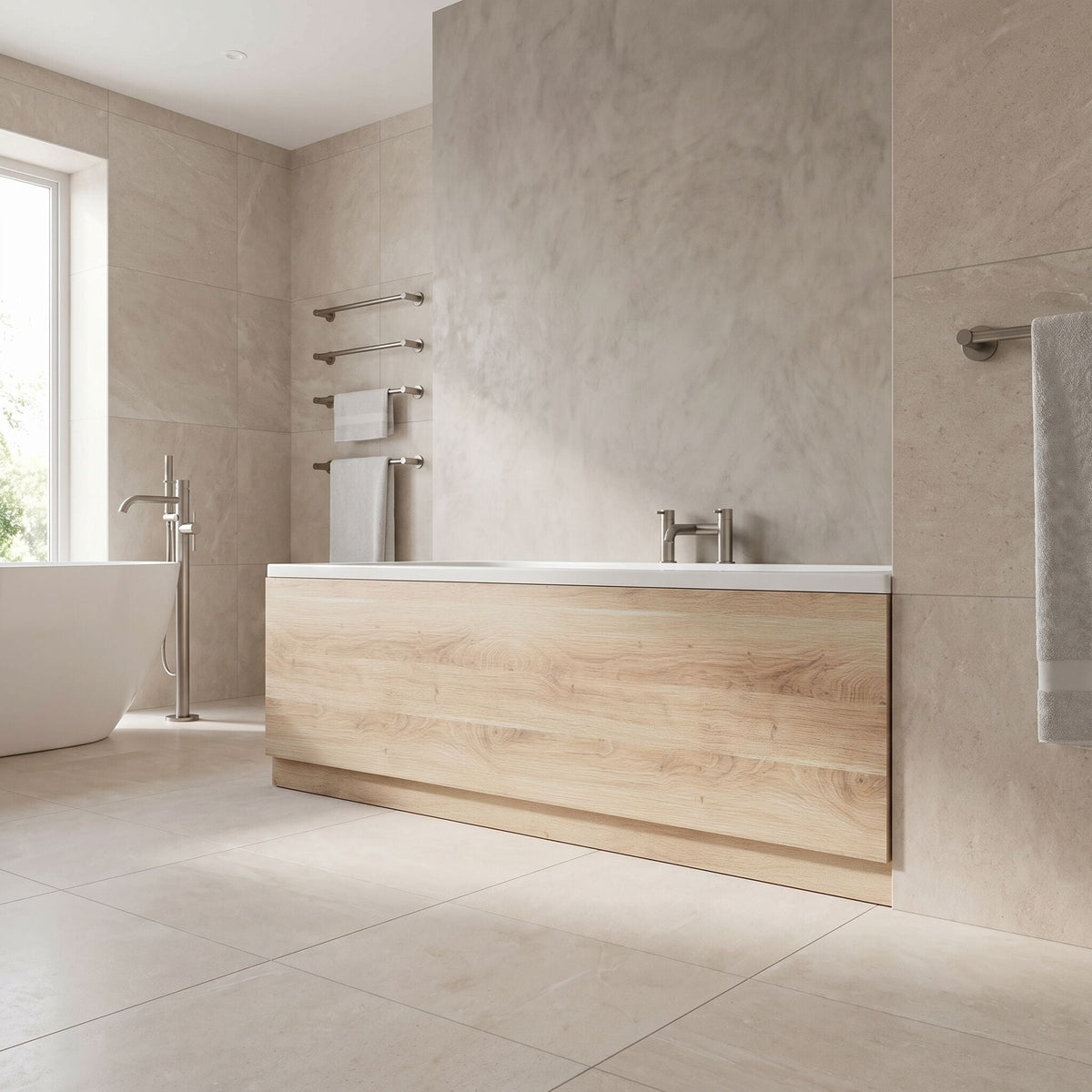 [BBPA3007] Straight Bath Front Panel Available - Choice of Size and Colour - Lifestyle 3