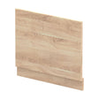 [BBPA3011] 700mm Straight Bath End Panel and Plinth - Bleached Oak - Cutout