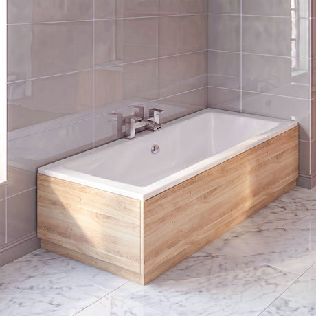 [BBPA3011] Straight Bath End Panel with Plinth - Choice of Size and Colour - Silo