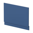 [BBPA372] 800mm Straight Reversible Bath End Panel & Plinth - Satin Blue - Cutout