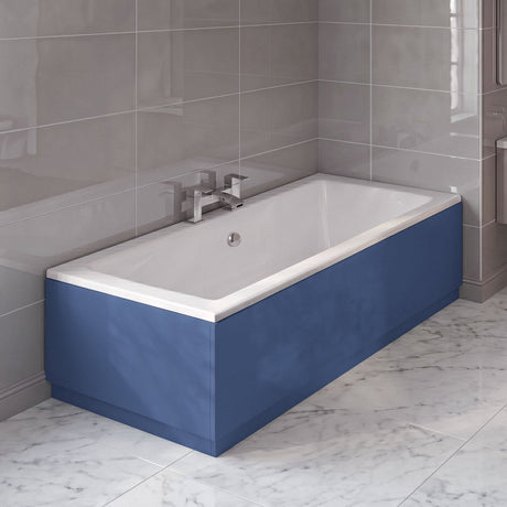 [BBPA372] Straight Bath End Panel with Plinth - Choice of Size and Colour - Silo