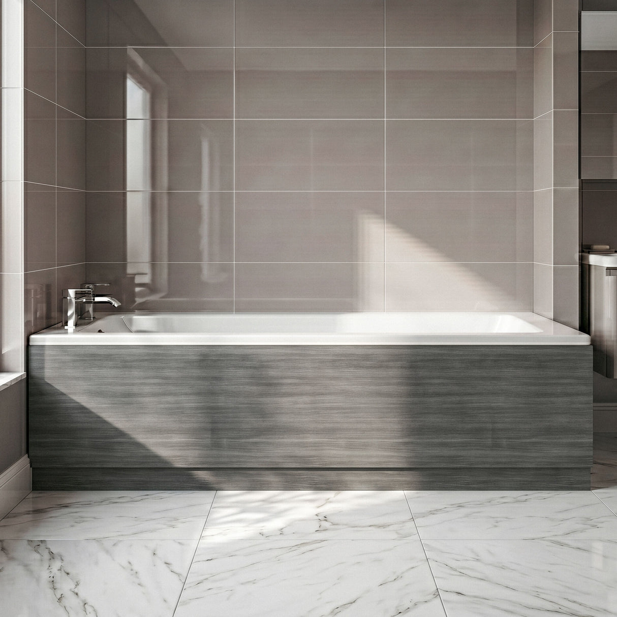 [BBPA507] Straight Bath Front Panel Available - Choice of Size and Colour - Silo