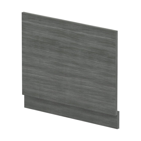 [BBPA511] 700mm Bath MFC End Panel & Plinth - Woodgrain Anthracite - Cutout