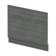 [BBPA512] 750mm Bath MFC End Panel & Plinth - Woodgrain Anthracite - Cutout