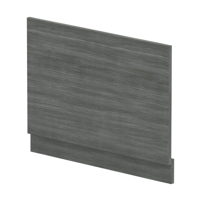 [BBPA512] 750mm Bath MFC End Panel & Plinth - Woodgrain Anthracite - Cutout