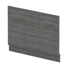 [BBPA513] 800mm Bath MFC End Panel & Plinth - Woodgrain Anthracite - Cutout