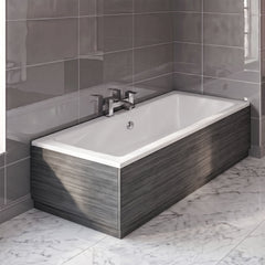 [BBPA513] Straight Bath End Panel with Plinth - Choice of Size and Colour - Silo