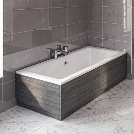 [BBPA513] Straight Bath End Panel with Plinth - Choice of Size and Colour - Silo