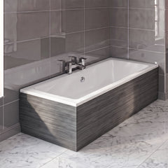 Contemporary 700mm Square Bath End Panel - Choice of Colour