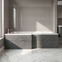 [BBPA535] Chartley 1700mm Square Bath Front Panel - Choice of Colour - Silo