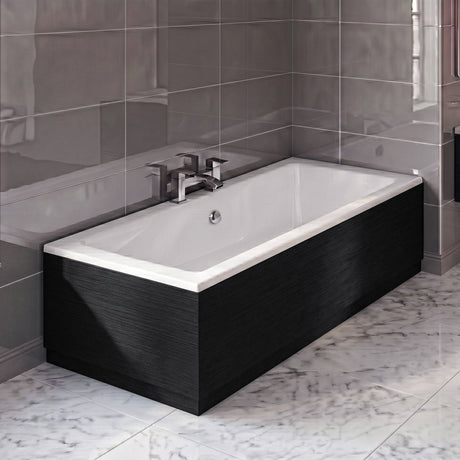 [BBPA613] Straight Bath End Panel with Plinth - Choice of Size and Colour - Silo
