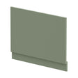 [BBPA812] 750mm Bath MDF End Panel & Plinth - Satin Green - Cutout