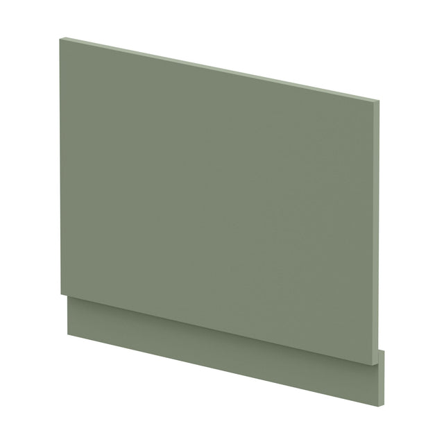 [BBPA812] 750mm Bath MDF End Panel & Plinth - Satin Green - Cutout