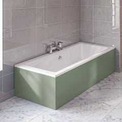 Contemporary 700mm Square Bath End Panel - Choice of Colour