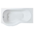 [BBPB103] 1500mm P shaped showerbath LH - Cutout