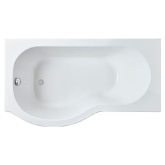 [BBPB103] 1500mm P shaped showerbath LH - Cutout