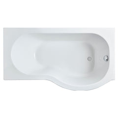 [BBPB104] 1500mm P shaped showerbath RH - Cutout