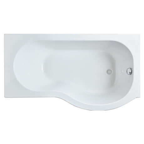[BBPB104] 1500mm P shaped showerbath RH - Cutout