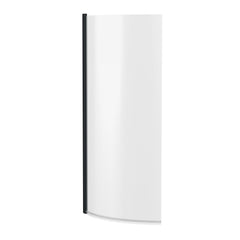 [BBSCCS0BP] Contemporary Curved 6mm Toughened Safety Glass Reversible P-Bath Bath Shower Screen - Cutout