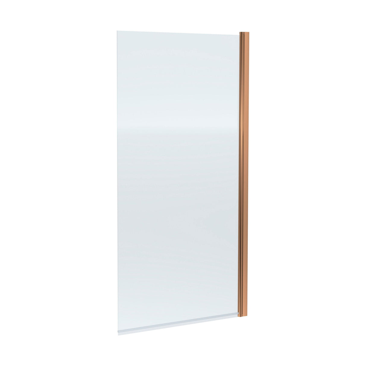 [BBSCSQ115] Balterley Bath Screen - Brushed Bronze - Cutout