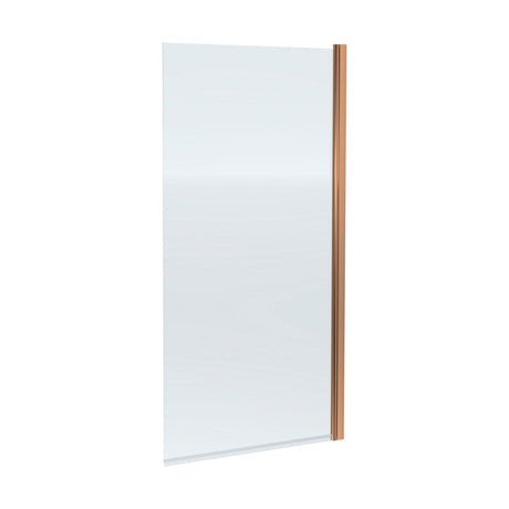[BBSCSQ115] Balterley Bath Screen - Brushed Bronze - Cutout