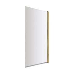 [BBSCSQ8] Contemporary Square Bath Shower Screen - Choice of Style and Finish - Cutout