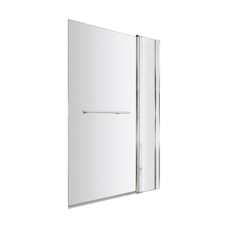 [BBSCSRR2] Contemporary Square Bath Shower Screen - Choice of Style and Finish - Cutout