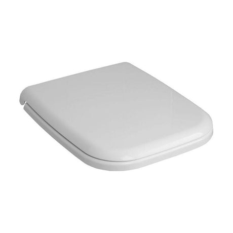 [BBT62DLSC] Balterley Deluxe Quick Release Soft Close Urea Toilet Seat Seat Only, 360mm - White Finish - Cutout