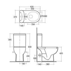 [BBTONPAN] Tonique CC Open Back WC Pan - Technical Drawing