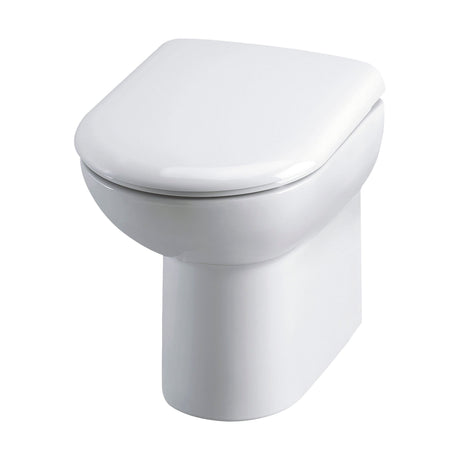 [BCBW006P] Comfort Height Back To Wall Toilet Pan  - 455 x 375 x 545mm - Cutout