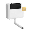 [BCC8M03B] Balterley Universal Water Saving Dual Flush Bottom Inlet with Square Flush Plate - Brushed Brass - Cutout