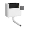 [BCC8M04B] Universal Water Saving Dual Flush Bottom Inlet with Square Push Button - Cutout