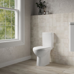 [BCCP003] Modern Bathroom Design Toilet Pan with Cistern and Fittings , 745 x 360 x 620mm, White - Lifestyle 3