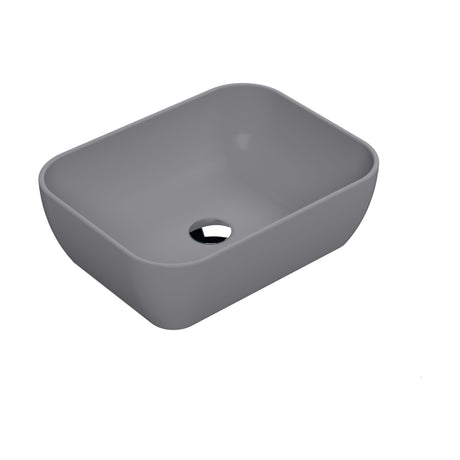 [BCCT358] Contemporary Soft Square Countertop Basin Vessel, 325 x 455 x 135mm, Choice of Colour - Cutout