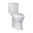 [BCDOC500] Dual Flush Comfort Height Toilet Pan, Cistern & Soft Close Seat - White - Cutout