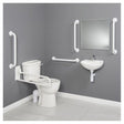 [BCDOCMCCLEVWH] Comfort Rimless CC Doc M Wht Rails LVR - Cutout