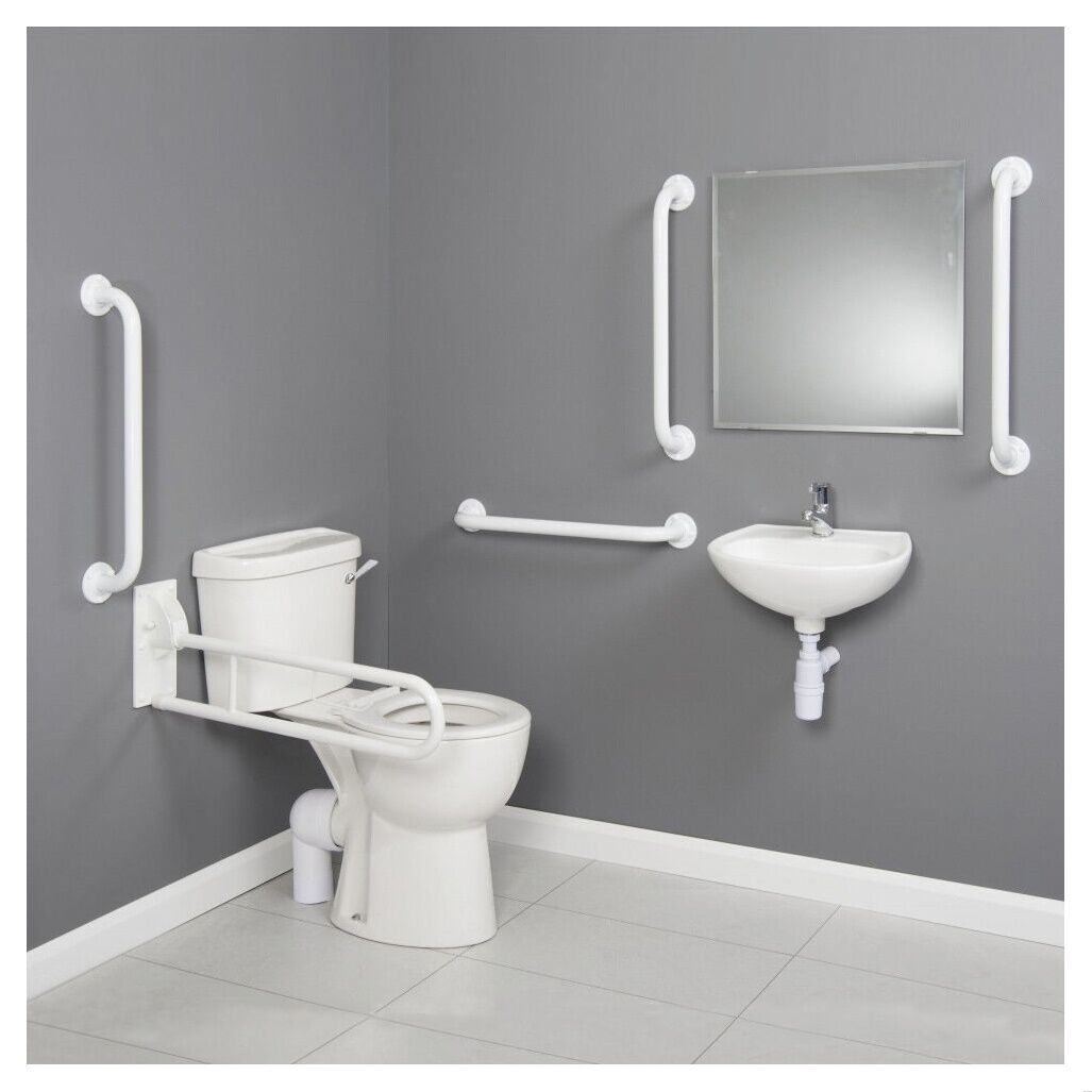[BCDOCMCCLEVWH] Comfort Rimless CC Doc M Wht Rails LVR - Cutout