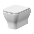 [BCFR441] Hilderstone Modern Wall Hung Toilet Pan with Soft Close Seat - Cutout