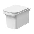 [BCFR506] Hilderstone Modern Back to Wall Toilet Pan with Soft Close Seat - Cutout