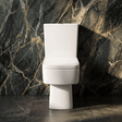 [BCOP008] Forsbrook Modern White Semi Flush-to-Wall Toilet and Cistern – 610mm - Silo