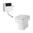 [BCOP106X8B] Balterley Bliss Back to Wall Pan, Seat & Concealed Cistern - Cutout